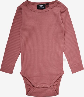 Hummel Romper/Bodysuit in Red: front