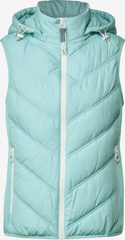 CECIL Vest in Blue: front