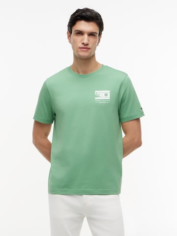 TOMMY HILFIGER Paita värissä vihreä: etupuoli