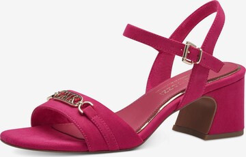 MARCO TOZZI by GUIDO MARIA KRETSCHMER Strap Sandals in Pink: front