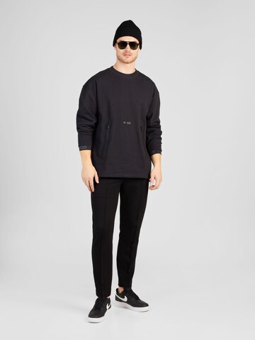 HUGO Sweatshirt 'Darakan' in Schwarz