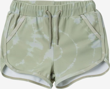 NAME IT Zwemshorts in Groen: voorkant