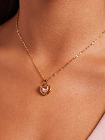Lucardi Necklace in Gold: front