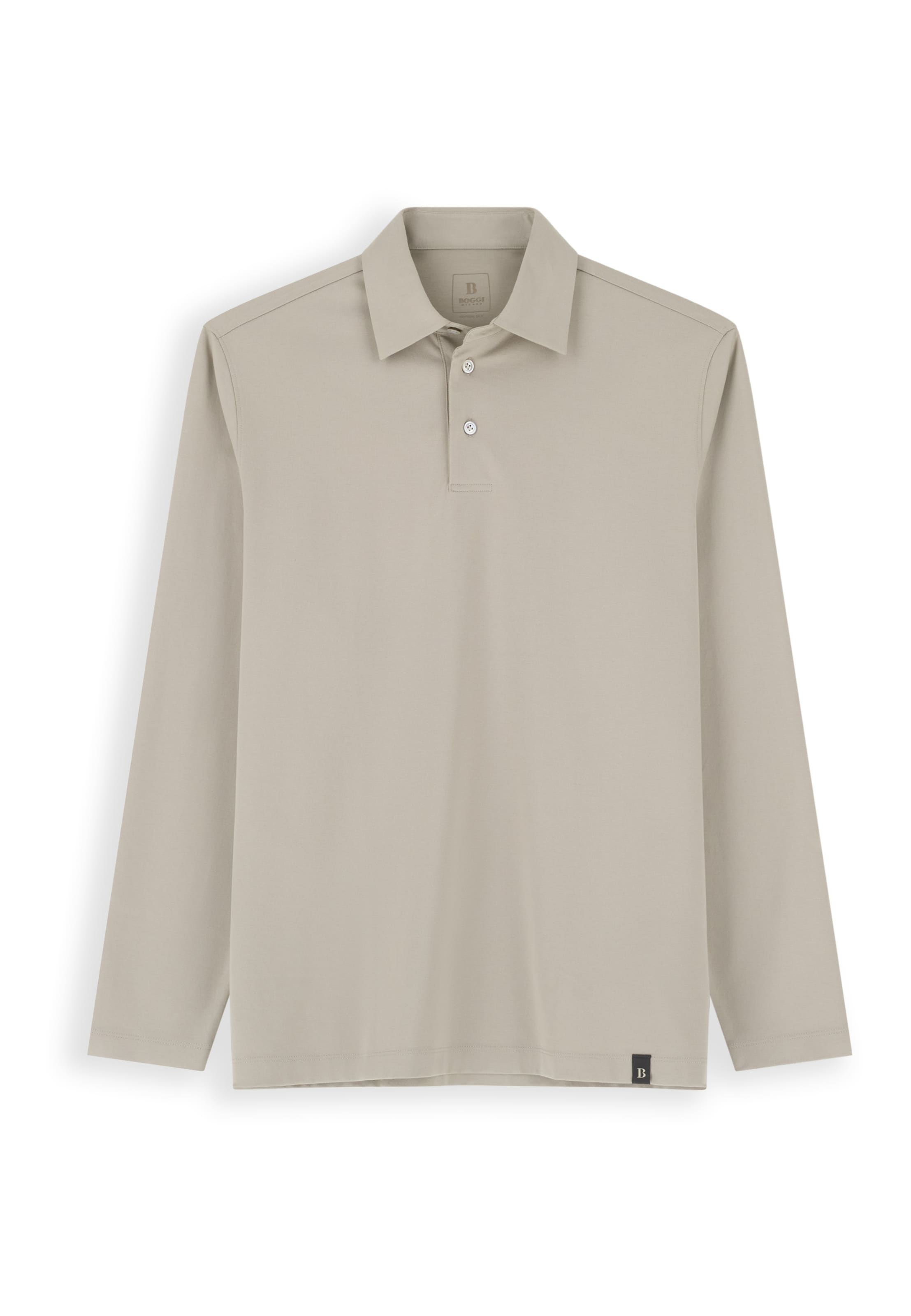 Boggi Milano Shirt in Beige: voorkant