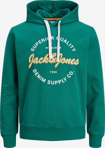 JACK & JONES Sweatshirt 'ANDY' in Green: front