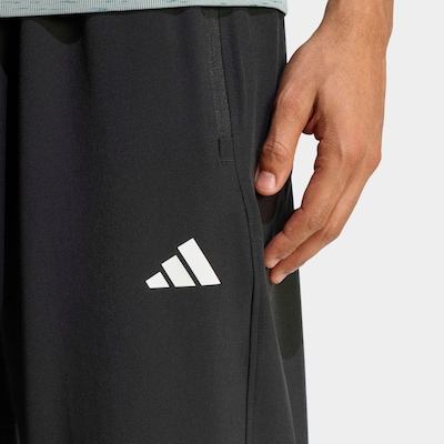 ADIDAS PERFORMANCE Workout Pants in Black / White, Item view