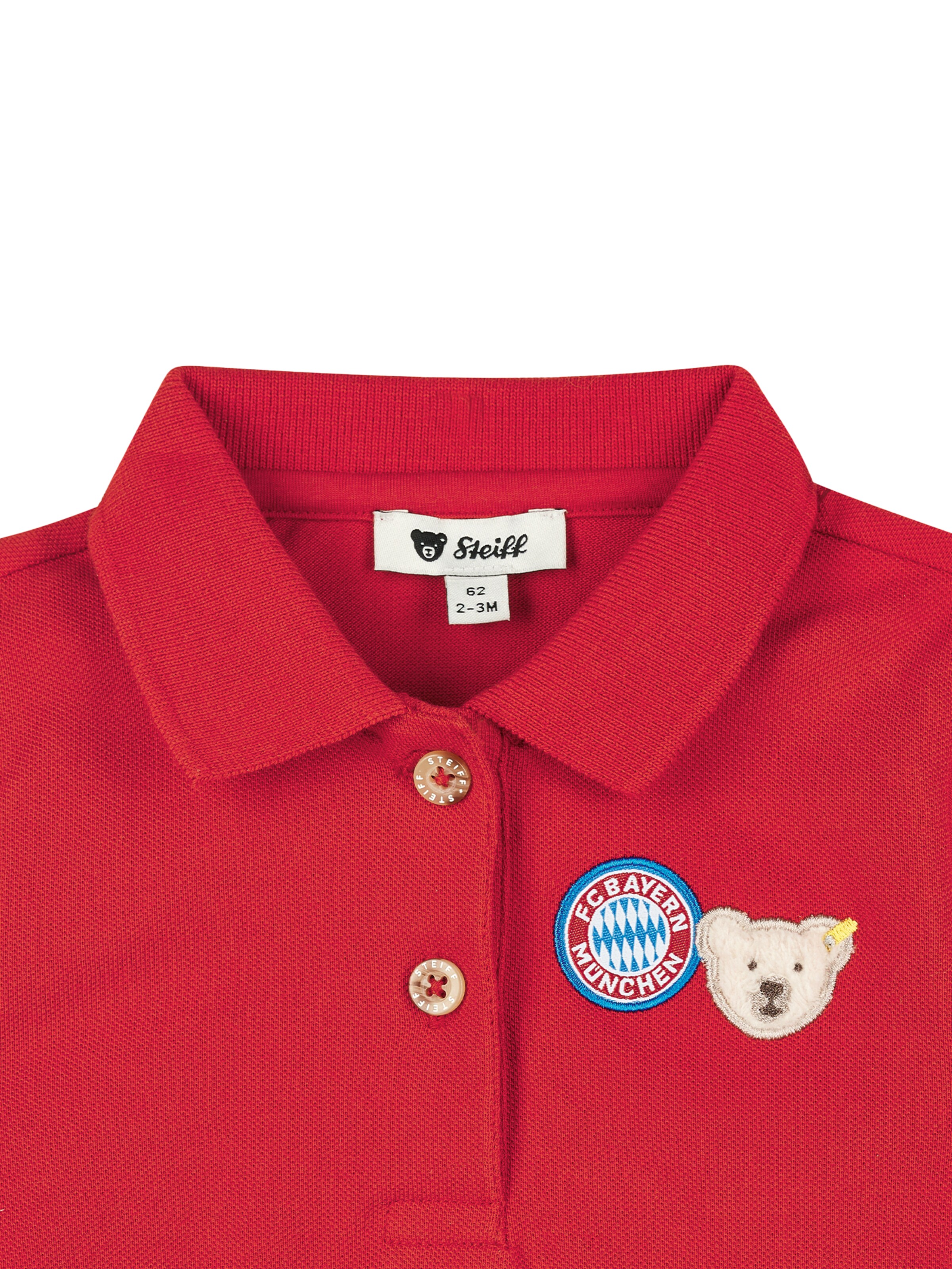 STEIFF Poloshirt in Rot