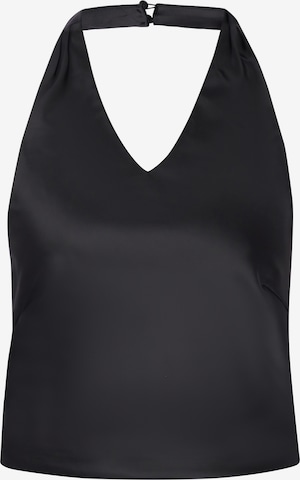 Haut 'Festive' faina en noir : devant