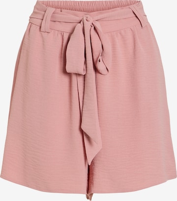 Pantalon 'VIRELLA' VILA en rose : devant
