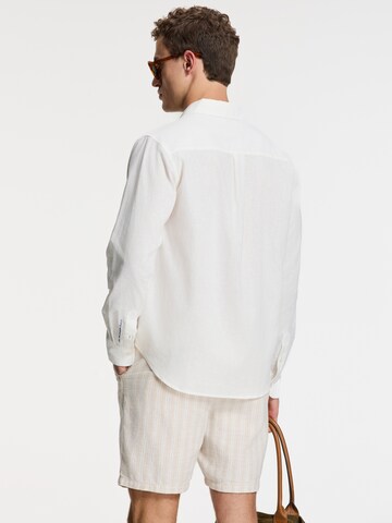 Shiwi Regular fit Риза 'Rick' в бяло