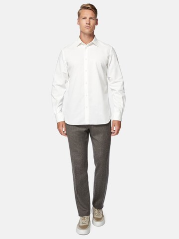 Boggi Milano Regular Fit Hemd in Beige