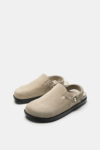 Sabots Pull&Bear en beige