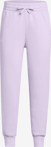 UNDER ARMOUR Sporthose 'Rival' in Lila: Vorderseite