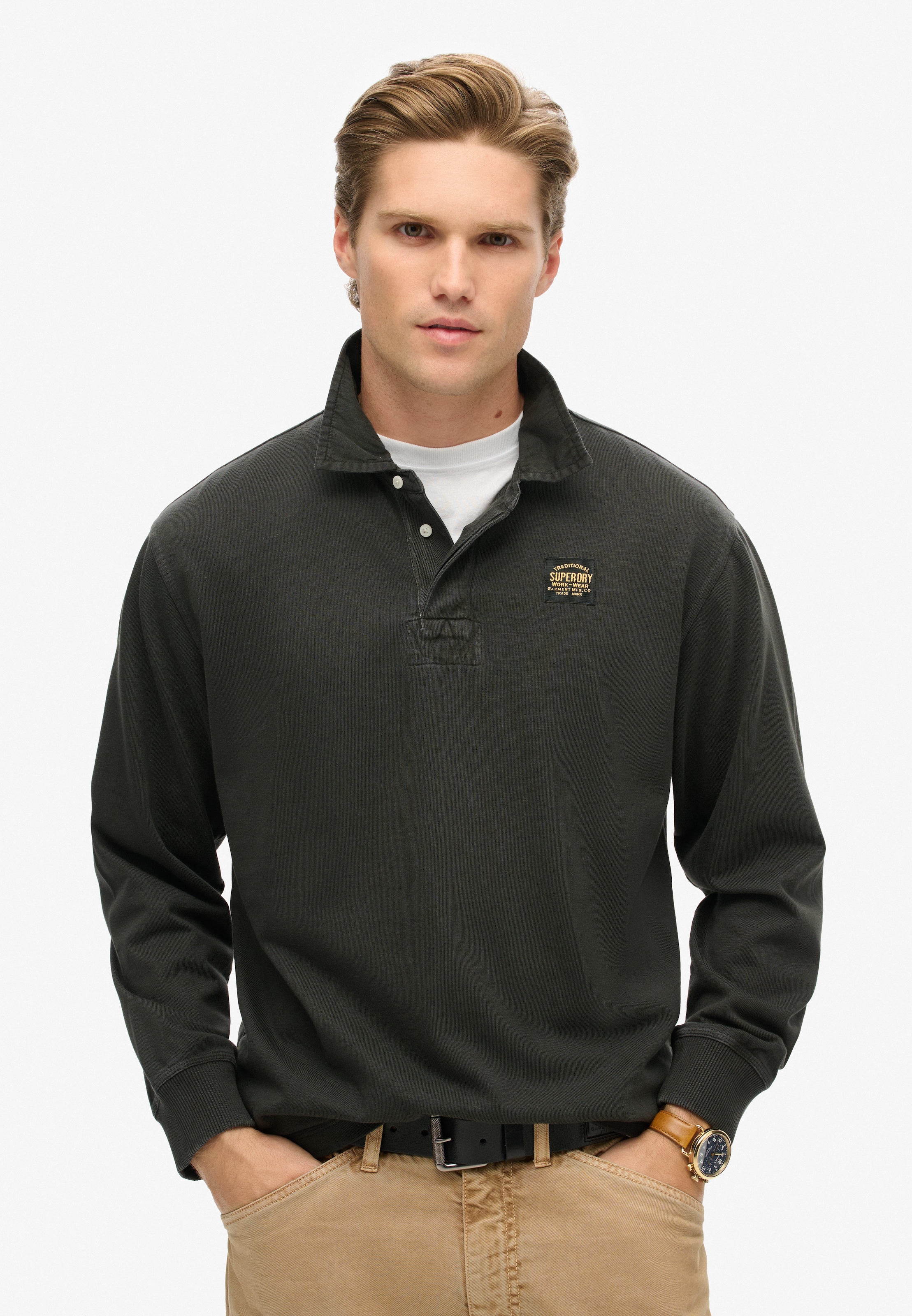 T-Shirt Superdry & Co en noir : devant