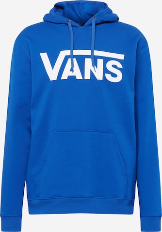 VANS Sweatshirt 'Classic II' in Blauw: voorkant