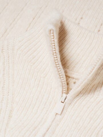 MANGO Sweter 'DORINI' w kolorze beżowy