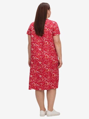 SHEEGO Summer Dress in Red