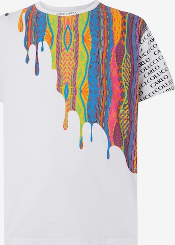 Carlo Colucci Paita 'DaRe' värissä valkoinen: etupuoli
