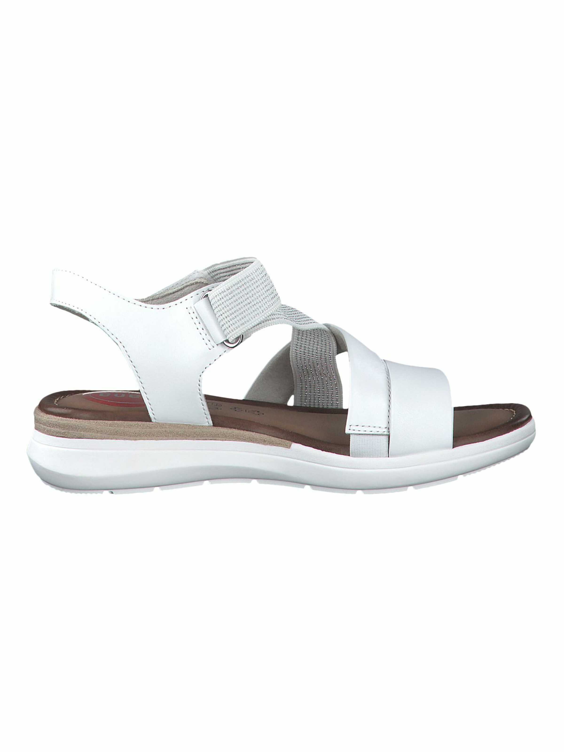 JANA Босоножки с ремешком в Белый