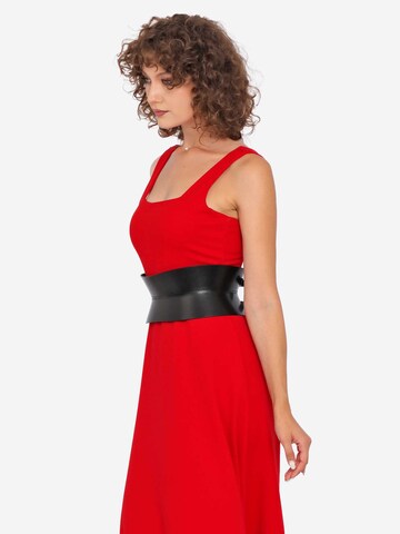 Haute Cuir Belt 'Sablier Corset Belt' in Black