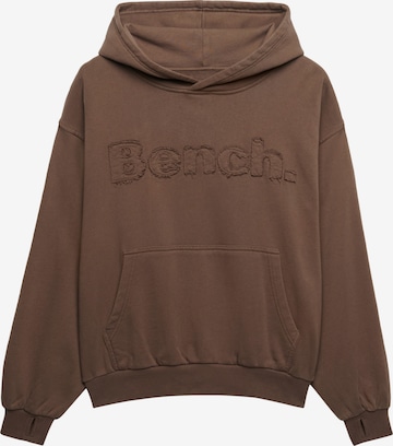 Sweat-shirt 'Bench X Superdry & Co' BENCH en marron : devant