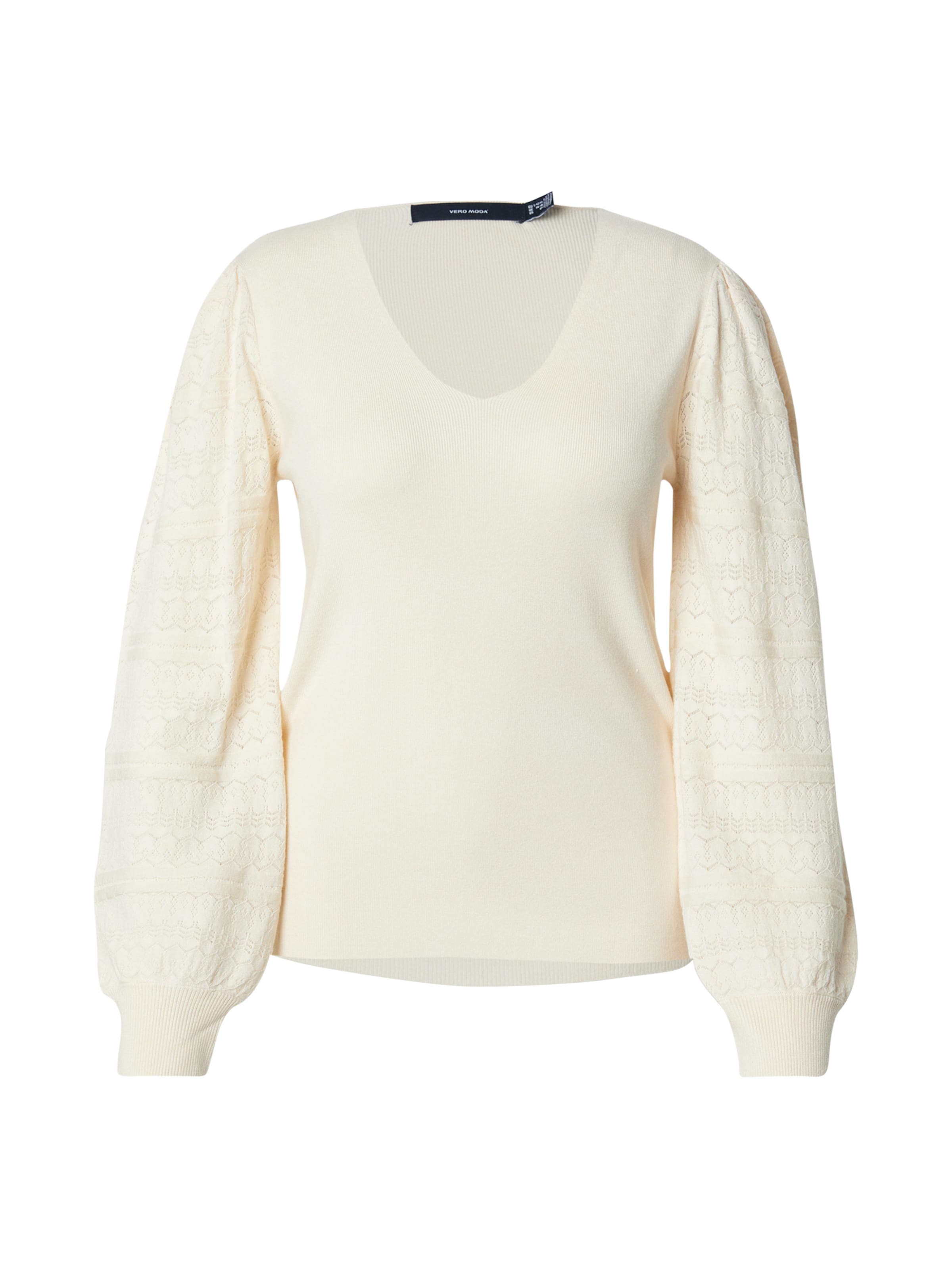 Vero Moda Curve Sweater 'VMCNewlimone' in Grey: front