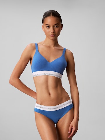 Calvin Klein Underwear Bustier BH in Blauw: voorkant