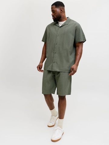 JACK & JONES Regular Pants in Green