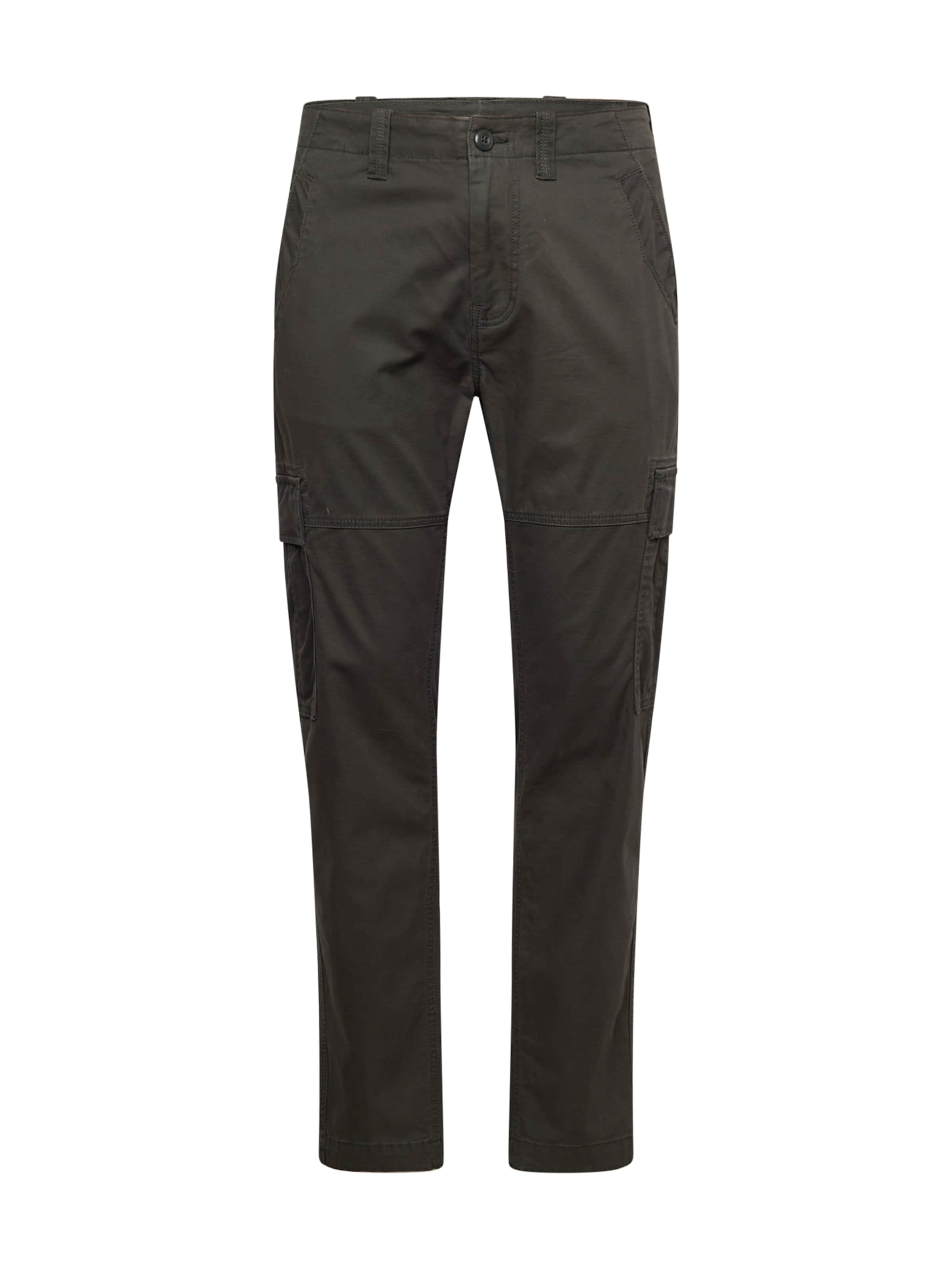 Superdry & Co Cargo Pants in Grey: front