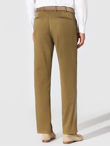 Hiltl Regular Chinohose 'Pamo - Excellent Cotton'‌‌‌‌‌ in Grün
