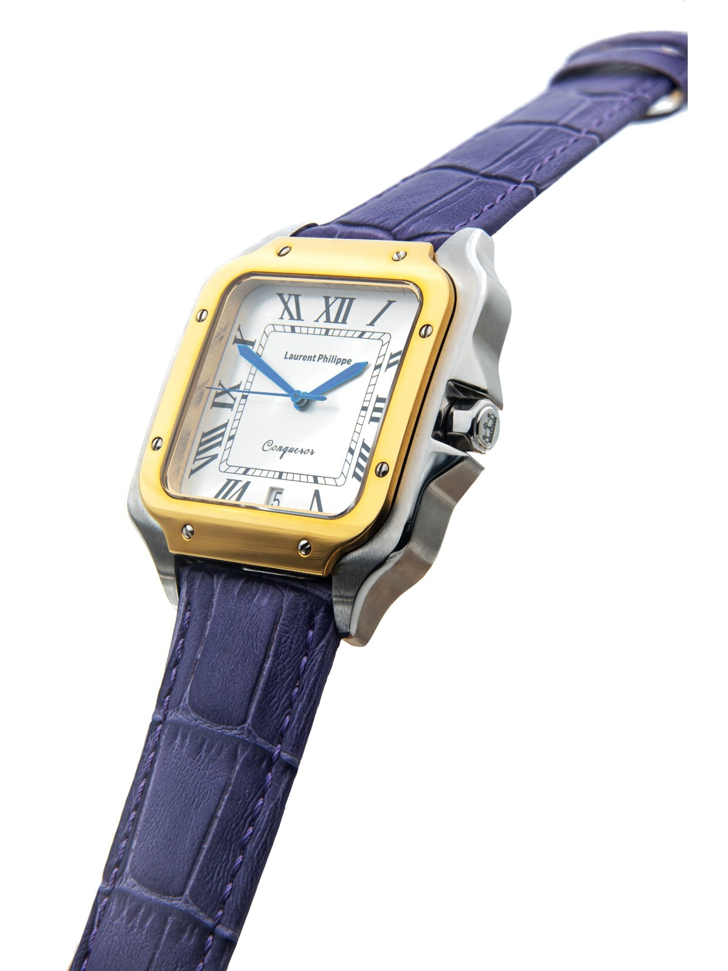 Laurent Philippe Analog Watch in Purple
