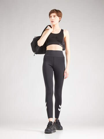 Hummel Skinny Sports trousers 'MT GRACE' in Black