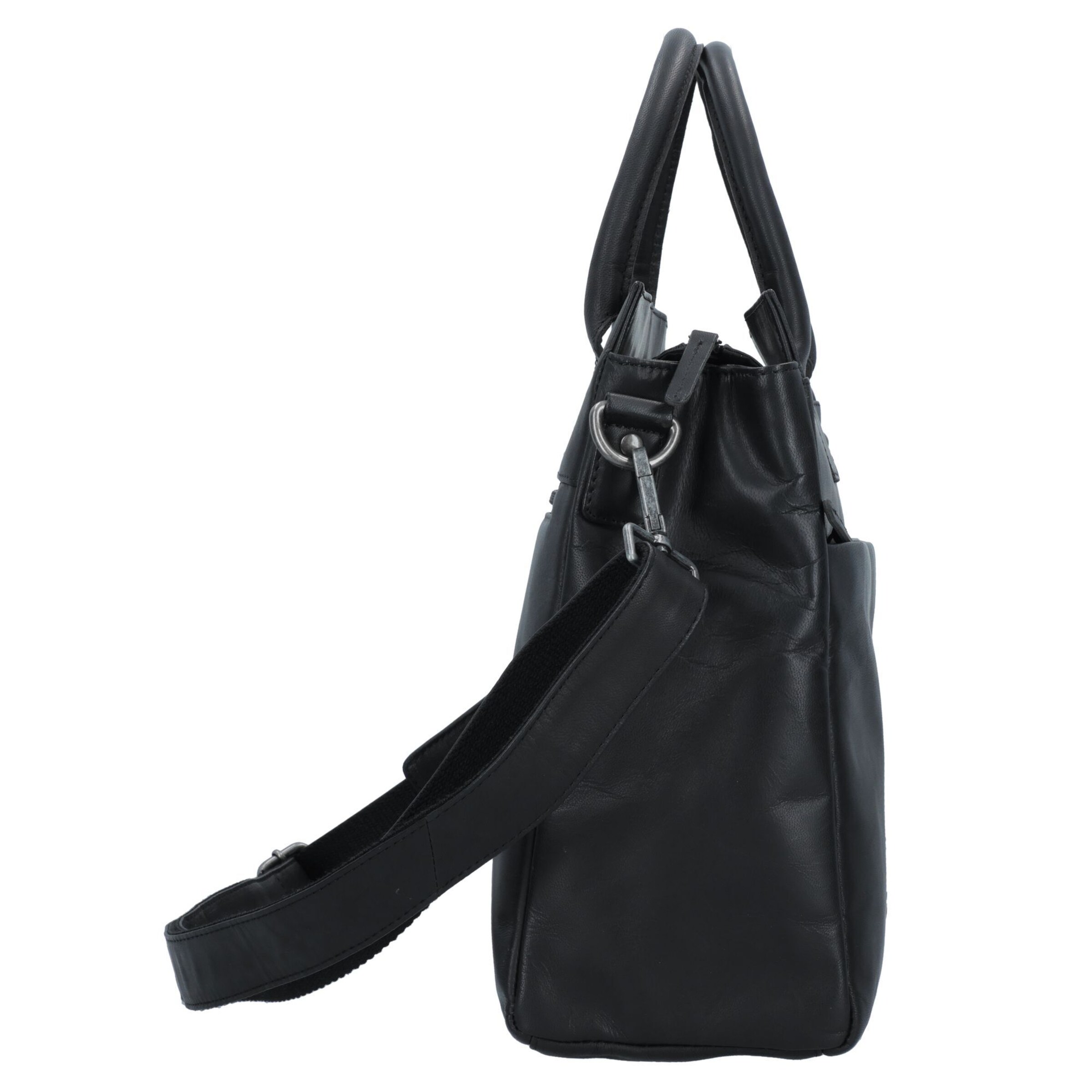 GREENBURRY Document bag 'Fiorentina' in Black