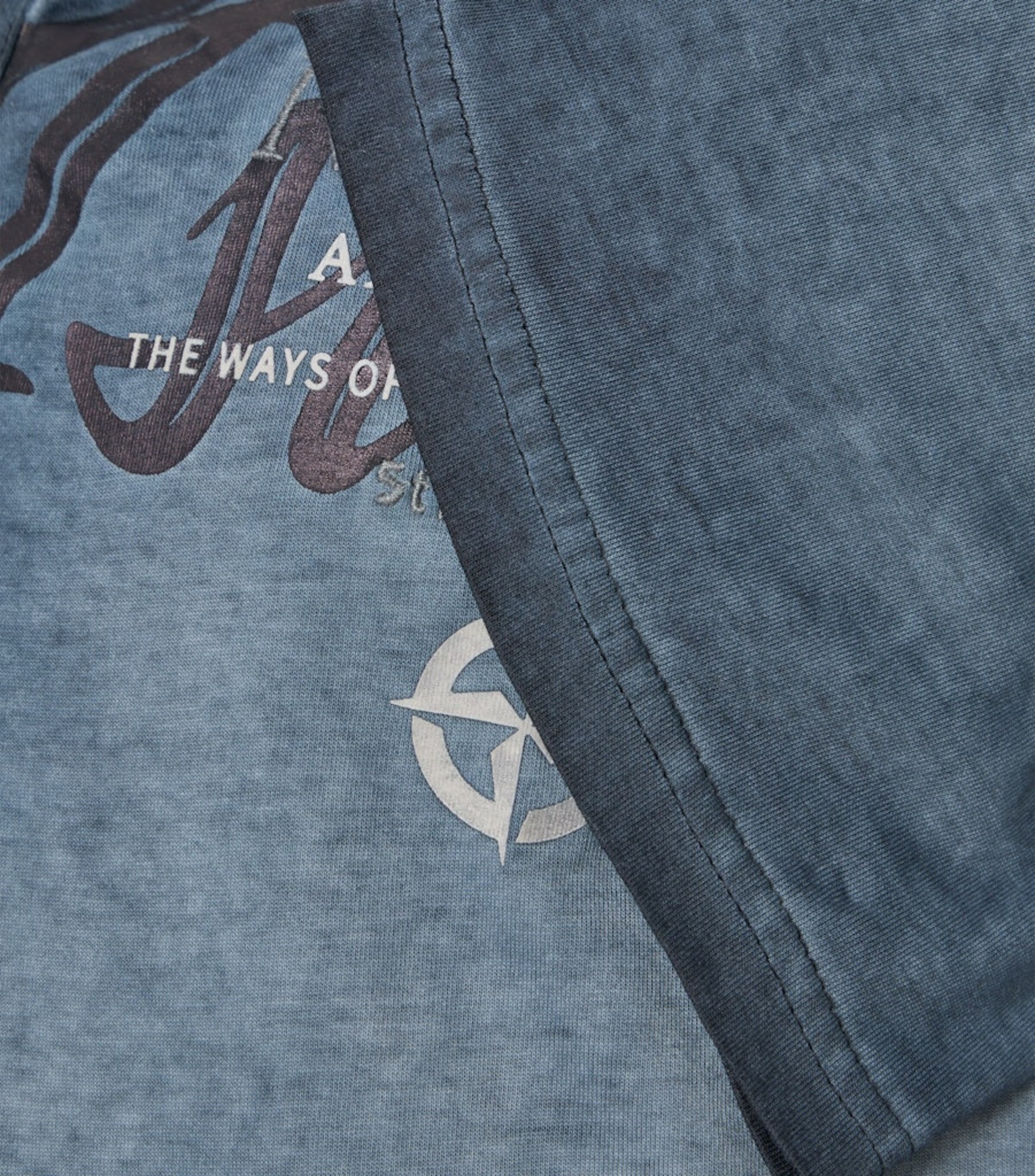 KATT T-Shirt in Blau