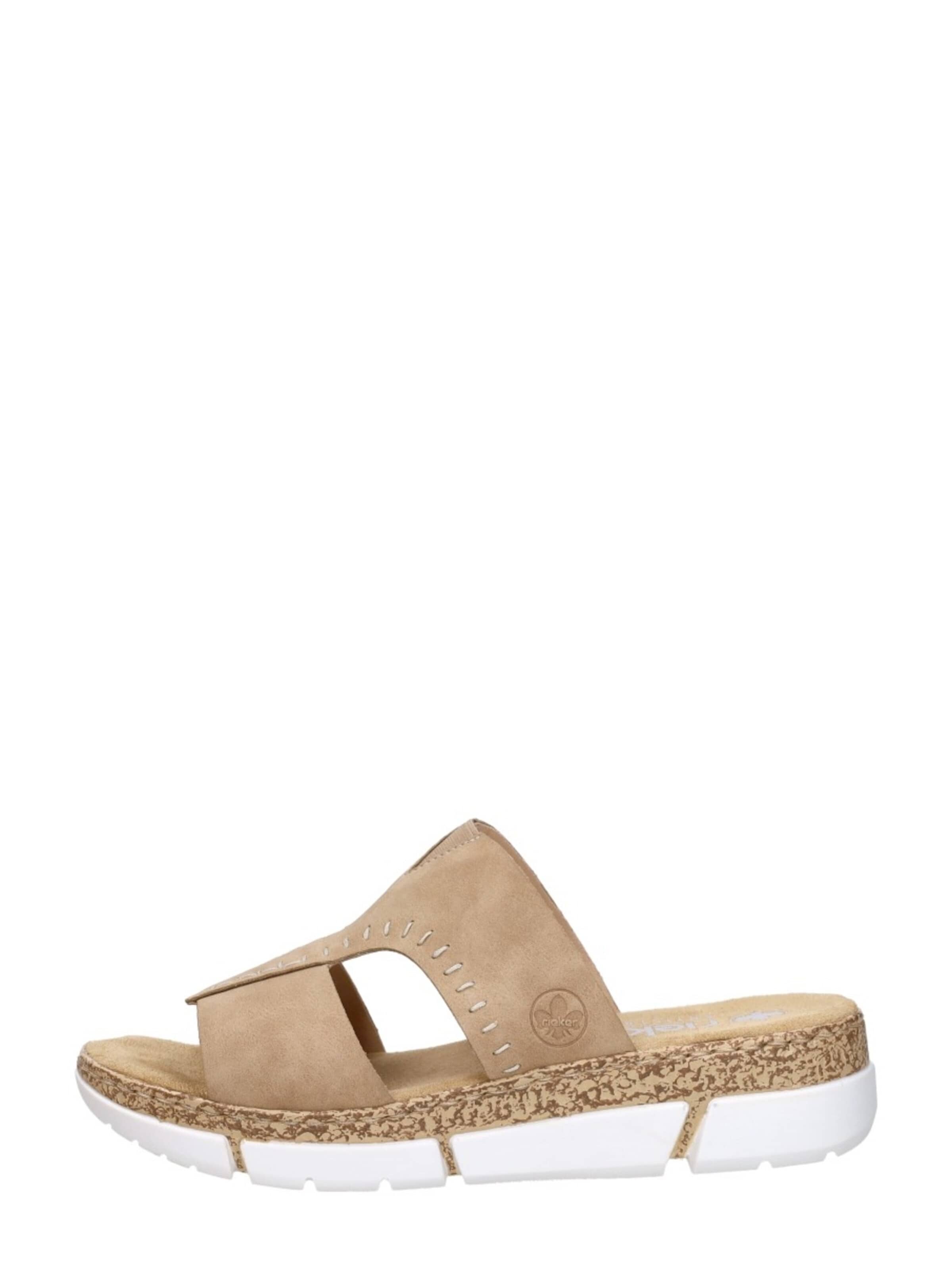 Rieker Muiltjes 'Open Teen' in Beige