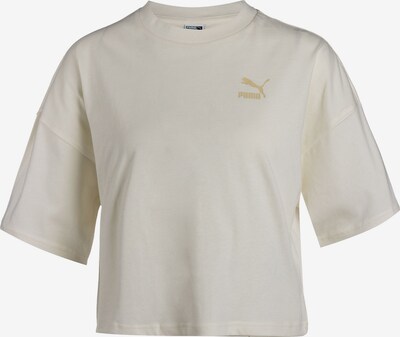 PUMA T-Shirt in sand / weiß, Produktansicht