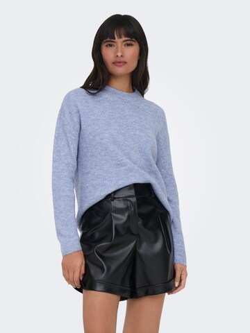 Pull-over 'Camilla' ONLY en bleu : devant