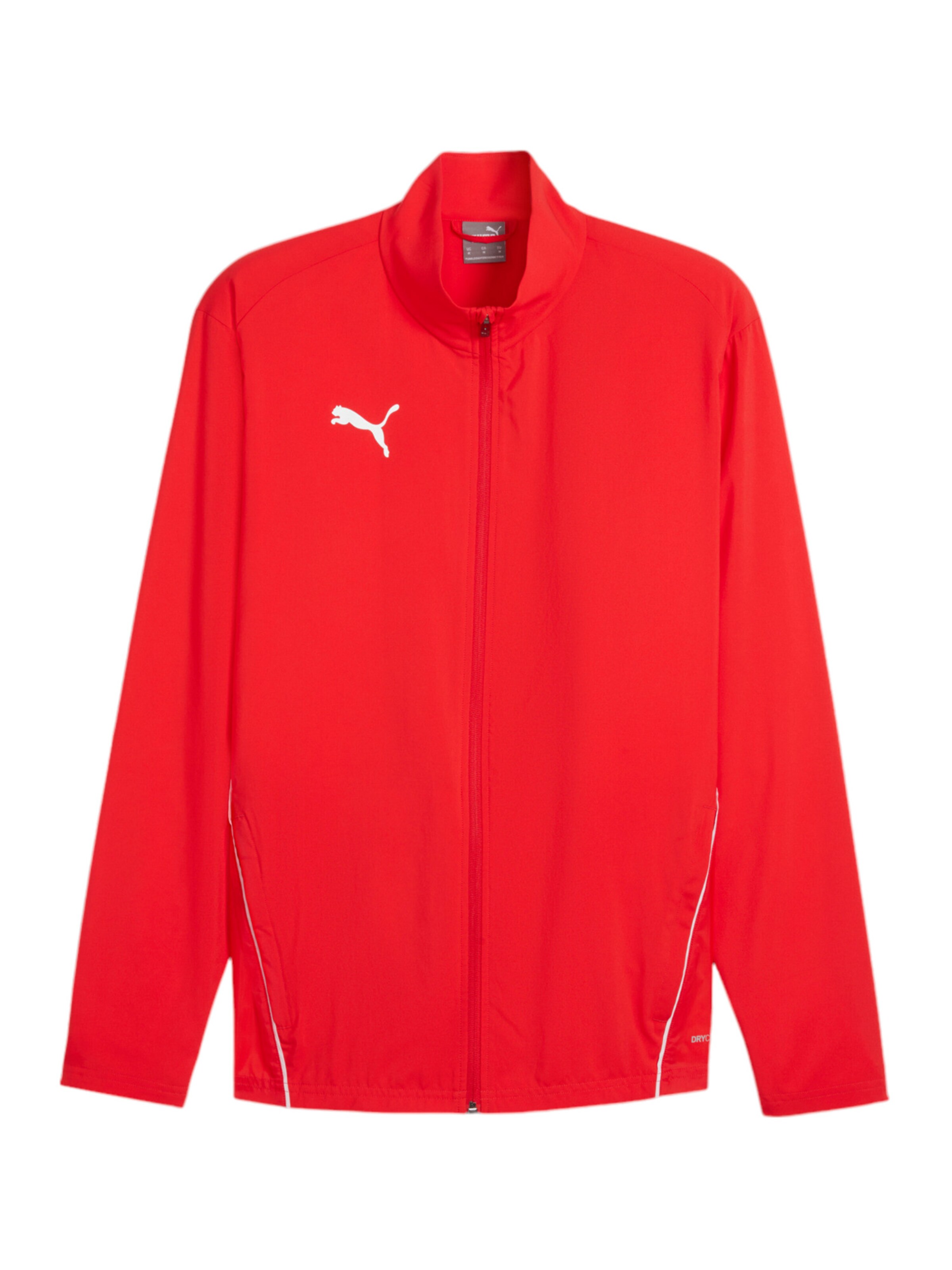 PUMA Athletic Jacket in Red: front