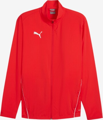 PUMA Athletic Jacket in Red: front