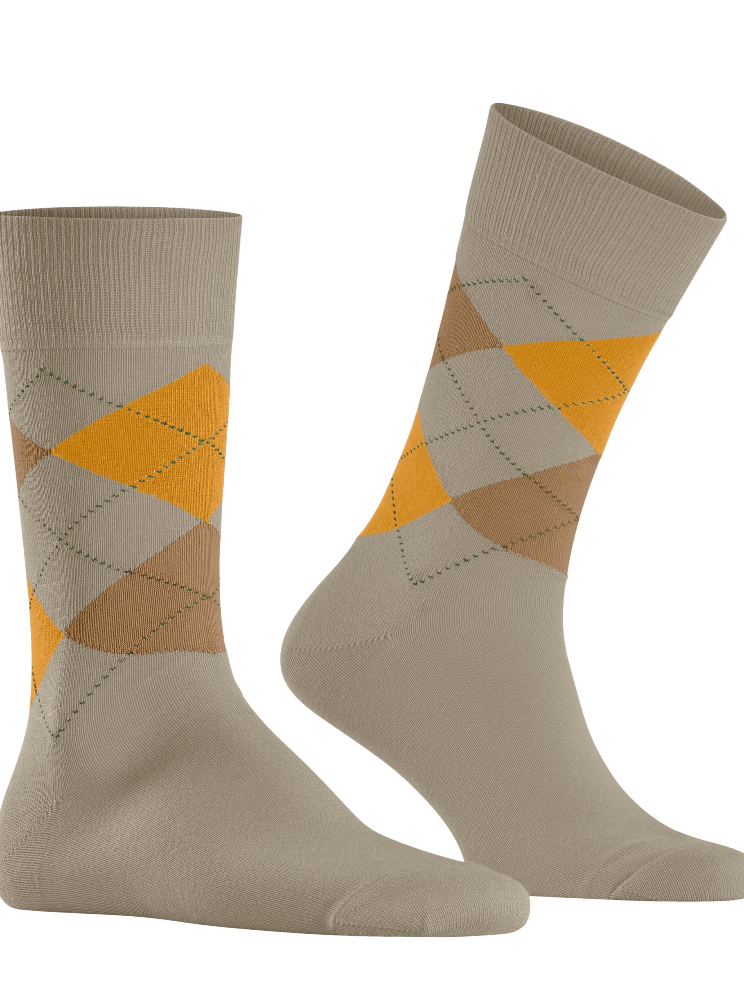 BURLINGTON Socks 'King' in Beige