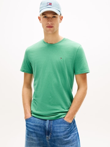 T-Shirt 'JASPE' Tommy Jeans en vert : devant