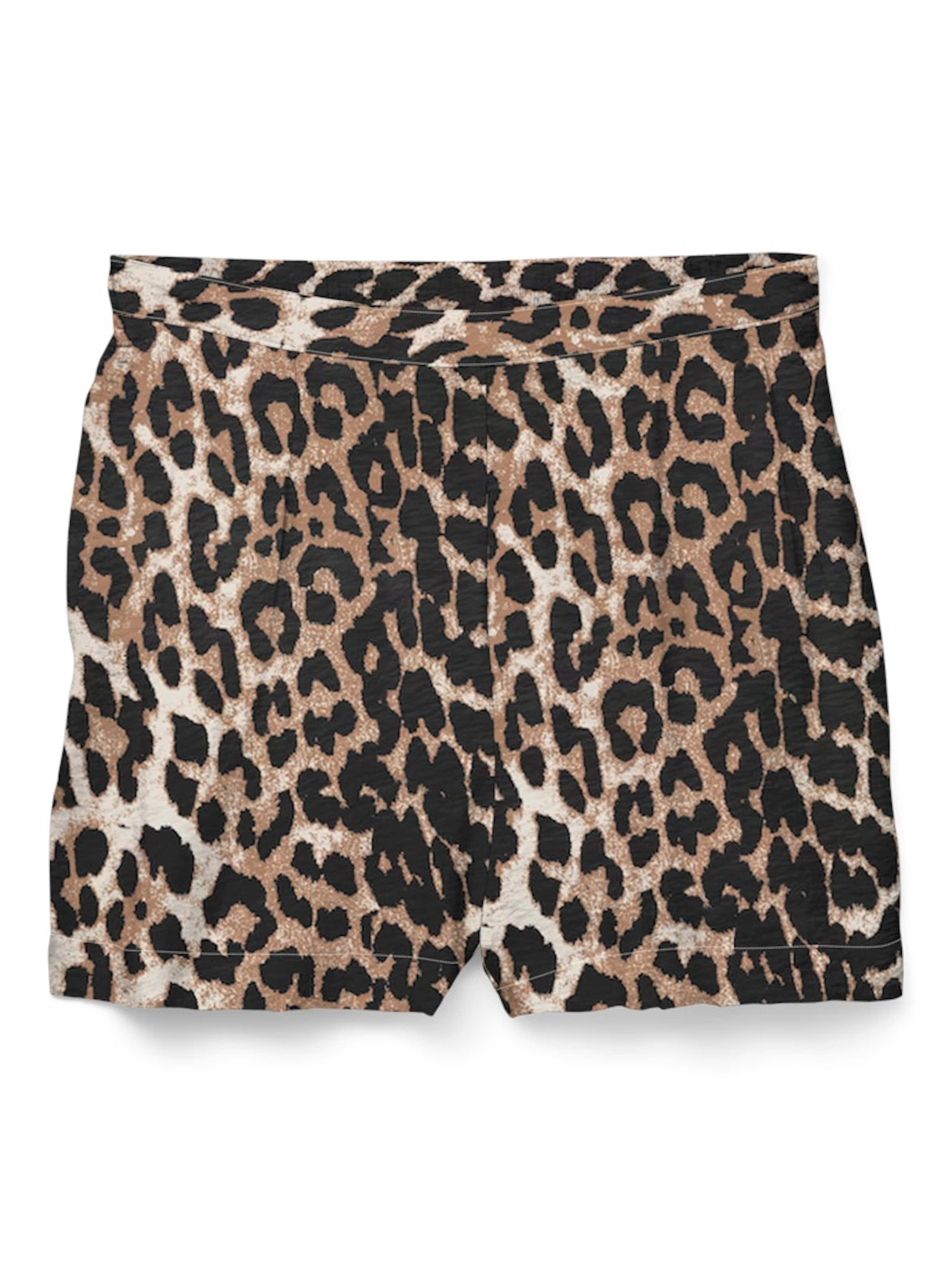 VERO MODA Wide leg Pleat-Front Pants 'VMJOSIE' in Mixed colors: front