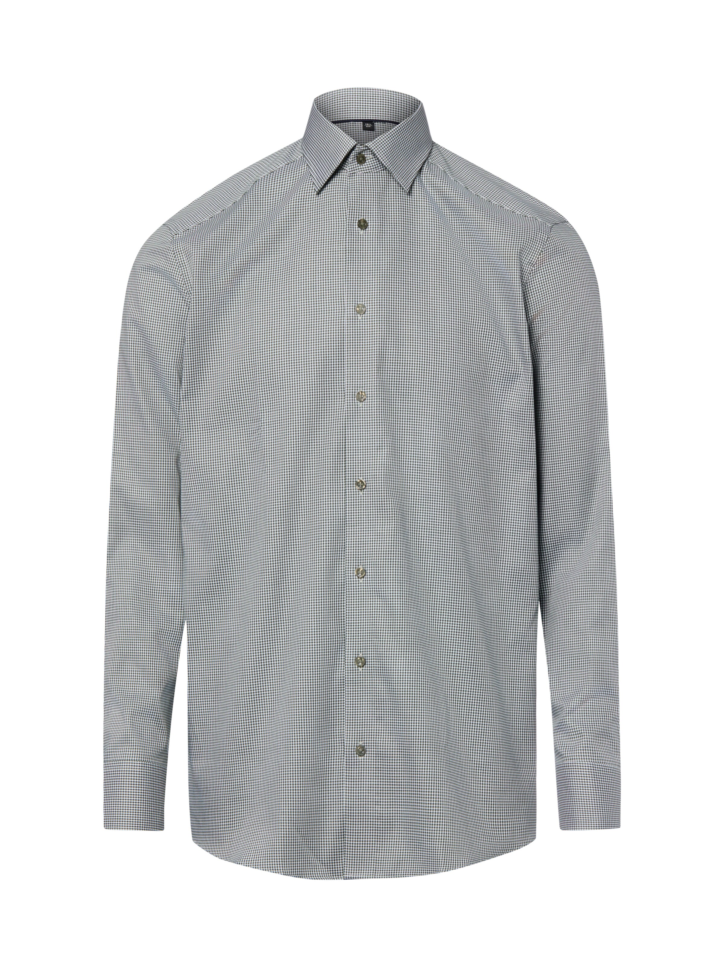 Coupe regular Chemise Finshley & Harding en vert : devant