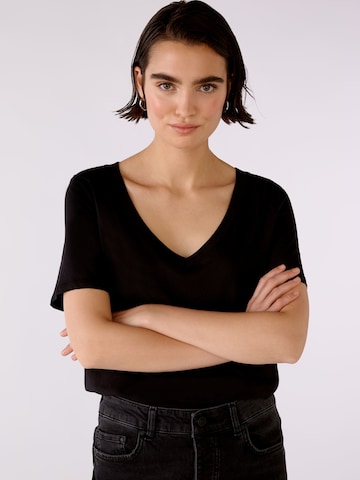 Tricou 'Carli' de la OUI pe negru