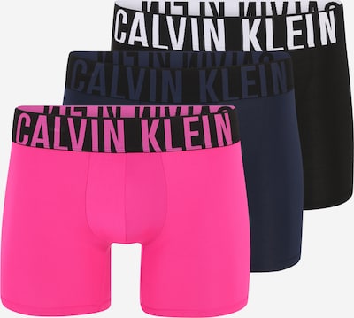 Calvin Klein Underwear Boxers 'Intense Power' en marine / rose / noir / blanc, Vue avec produit