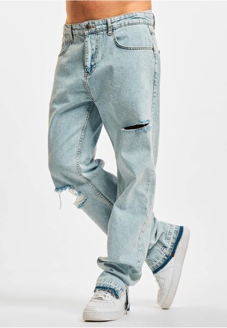 2Y Premium Wide leg Jeans in Blauw