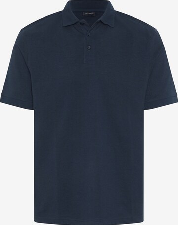 Expand Poloshirt in Blau: predná strana