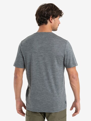 T-Shirt fonctionnel 'Natural' ICEBREAKER en gris