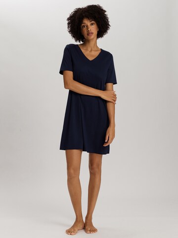 Chemise de nuit ' Cotton Silk ' Hanro en bleu