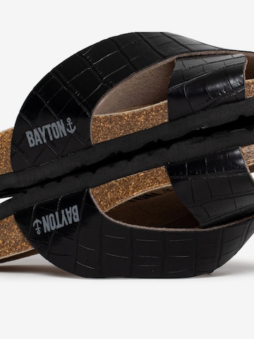 Bayton Pantolette  'Gomera' in Schwarz